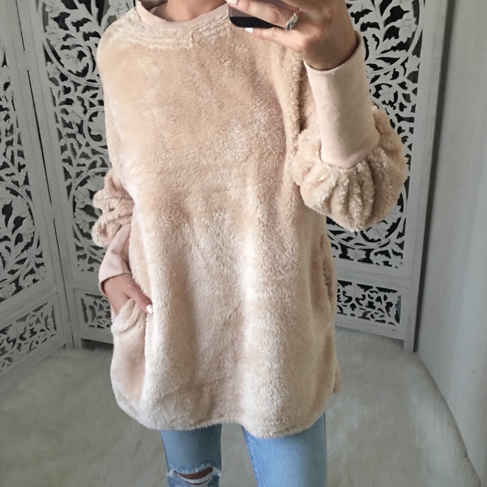 LAST 1️⃣ Plush Sweater/Mini Dress - Picture 2 of 6